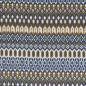 Preview: Jaquardjersey | FAIR ISLE Käselotti | Blau Olivgrün